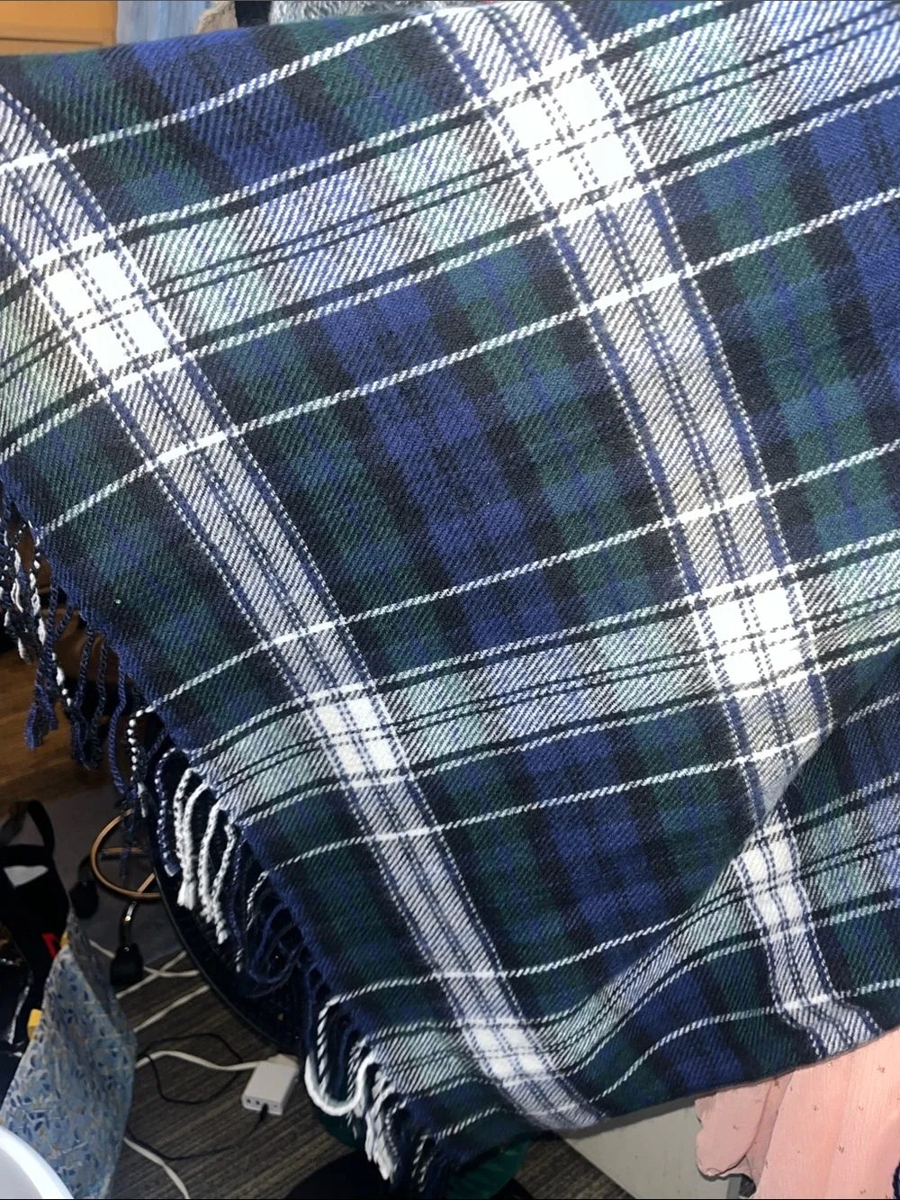 N/A cozy plaid